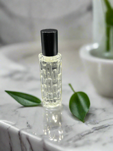 Load image into Gallery viewer, Gorgeous glass etched roller ball perfume roll on..Pick your Scent 10ml and is refillable