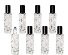 Load image into Gallery viewer, Gorgeous glass etched roller ball perfume roll on..Pick your Scent 10ml and is refillable