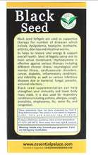 Load image into Gallery viewer, Organic Black Seed Softgel Capsules = 90