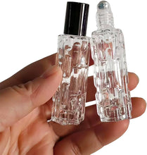 Load image into Gallery viewer, Gorgeous glass etched roller ball perfume roll on..Pick your Scent 10ml and is refillable