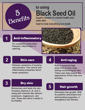 Load image into Gallery viewer, Cold Press Pure Black Seed Oil