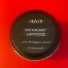 Load image into Gallery viewer, 8 oz Black Travel Candle + Gift Box and Gift wrapping included with Purchase