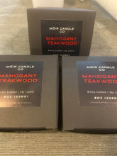 Load image into Gallery viewer, 8 oz Black Travel Candle + Gift Box and Gift wrapping included with Purchase