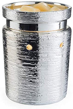 Load image into Gallery viewer, Metallic Illumination Tart Warmer + 3 Variety Scents of MÓIR 6 pc Clamshell wax melts