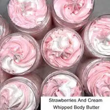 Load image into Gallery viewer, Strawberry and Creme Body Butter