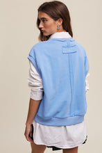 Cargar imagen en el visor de la galería, Short Sleeve Boxy Crew Neck Sweat Top
