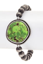 Load image into Gallery viewer, Mix Tone Navajo Beads Stretch Bracelet
