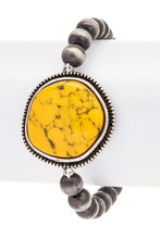 Load image into Gallery viewer, Mix Tone Navajo Beads Stretch Bracelet
