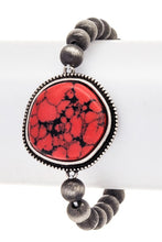 Load image into Gallery viewer, Mix Tone Navajo Beads Stretch Bracelet
