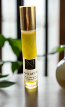 Load image into Gallery viewer, Our impression of My Ways ..This scent is a great layering scent or can be used alone..Comes in a beautiful frosted (10ml) roll on bottle or a (30ml) size...Excellent to travel or refresh throughout the day.
