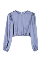 Cargar imagen en el visor de la galería, Dressed up satin two piece mermaid dress set
