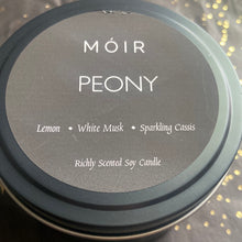 Cargar imagen en el visor de la galería, Peony 8 oz Candle Travel + Gift Box Included

