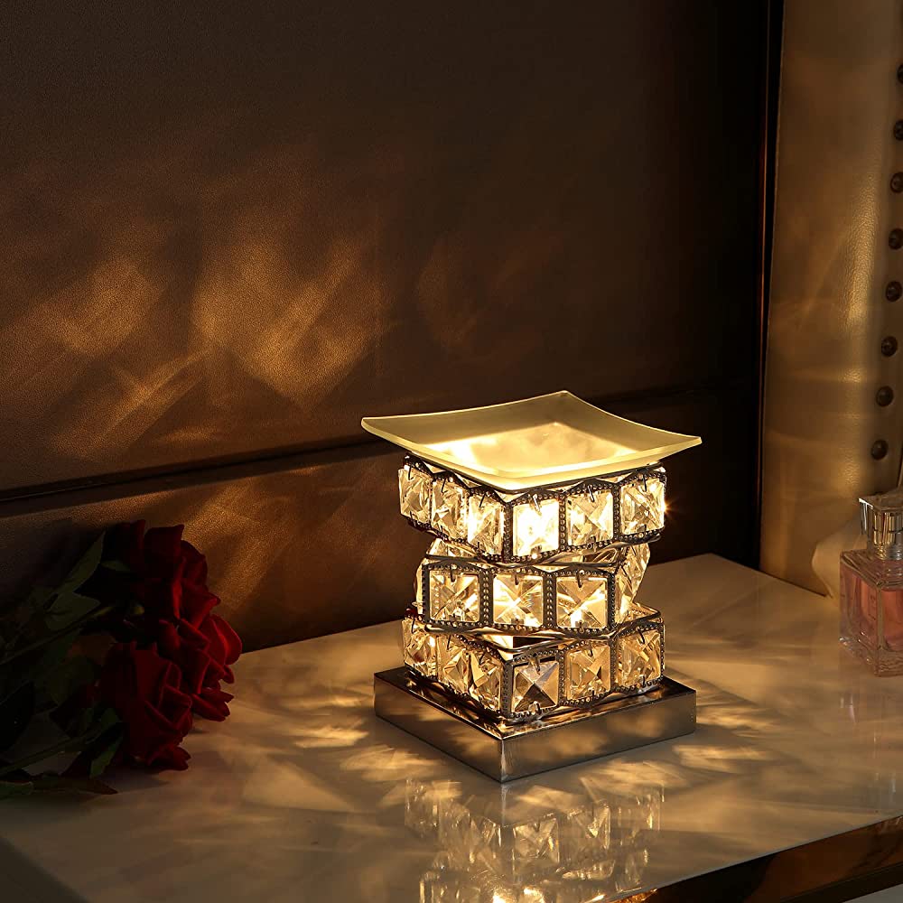 Gold Crystal Wax Warmer + Free Bottle Oul Warmer