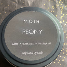 Cargar imagen en el visor de la galería, Peony 8 oz Candle Travel + Gift Box Included
