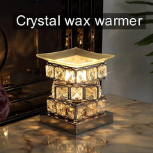 Load image into Gallery viewer, Gold Crystal Wax Warmer + Free Bottle Oul Warmer
