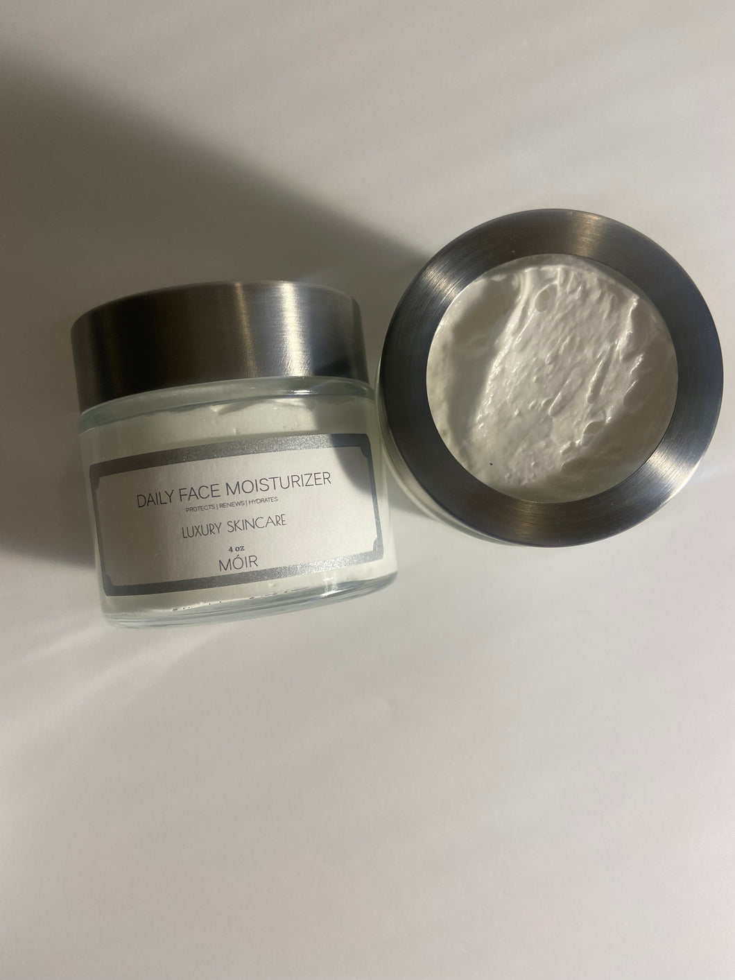Daily Face Cream |Hydrating Face Butter | Nourishing Moisturizer | Face Moisturizer | Glass Jar | Natural Skincare Face Moisturizer  w/Vitamin C
